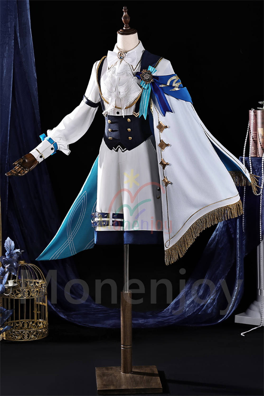 Monenjoy　原神 璀夜華宴シリーズ　  放浪者　スカラマシュ　コスプレ衣装　イベント　仮装　ハロウィン MONENJOY