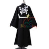 Monenjoy 鬼滅の刃 時透 無一郎 コスプレ衣装　ときとう むいちろう　刺繡柄　プリント文字　隊服  霞柱 日の呼吸の剣士　コスチューム　きめつのやいば　cosplay