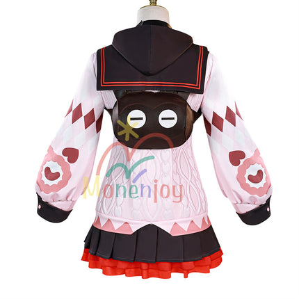 Monenjoy Zenless Zone Zero Ukinami Yuzuha Cosplay Costume Kaidanya Hair Accessory Bag JK Clothes Mini Skirt Cute Landmine Style