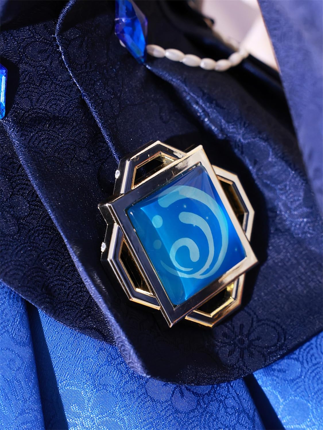 Monenjoy 原神 行秋 竹身雨化 / Bamboo Rain 礼服 コスプレ衣装　飛雲商会 ワンピース 洋服 コスチューム イベント コスプレ ハロウィン 洋風 可愛い 舞台衣装 - Monenjoy