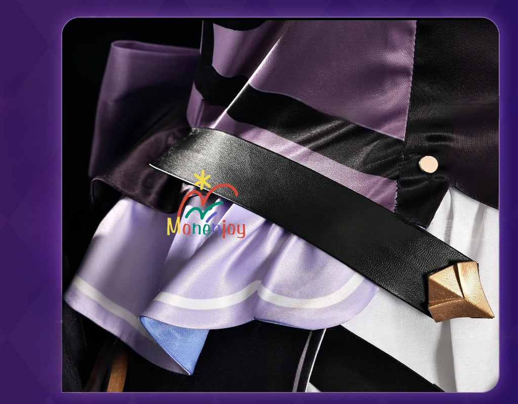 Monenjoy　崩壊スターレイル　マダムヘルタ　コスプレ衣装　洋服　ワンピース　3d樹脂製アクセサリー　コスチュームGS1204 - Monenjoy