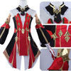 Monenjoy 原神 シュヴルーズ　コスプレ衣装　　帽子付Chevreuse　礼服 ワンピース 洋服 コスチューム イベント コスプレ ハロウィン 洋風 可愛い 舞台衣装 - Monenjoy