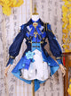 Monenjoy 原神 行秋 竹身雨化 / Bamboo Rain 礼服 コスプレ衣装　飛雲商会 ワンピース 洋服 コスチューム イベント コスプレ ハロウィン 洋風 可愛い 舞台衣装 - Monenjoy