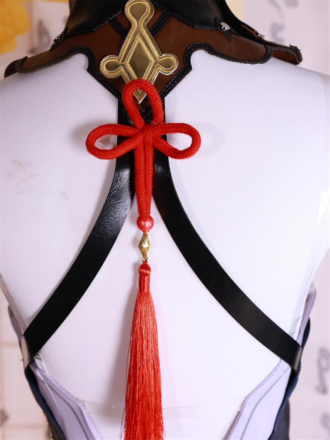 Monenjoy 原神　申鶴　冷花幽露 　コスプレ衣装　海灯祭祝い 礼服 ワンピース コスプレ衣装　洋服 コスチューム イベント コスプレ ハロウィン 洋風 可愛い 舞台衣装 - Monenjoy