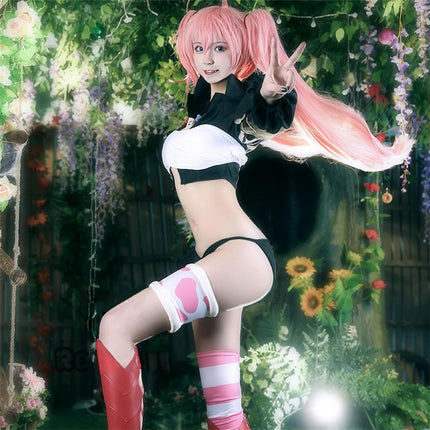 monenjoy 転生したらスライムだった件 ミリム・ナーヴァ コスプレ衣装　 転スラ リムル テンペスト コスプレ コスチューム COS 学園祭 ハロウィン - Monenjoy