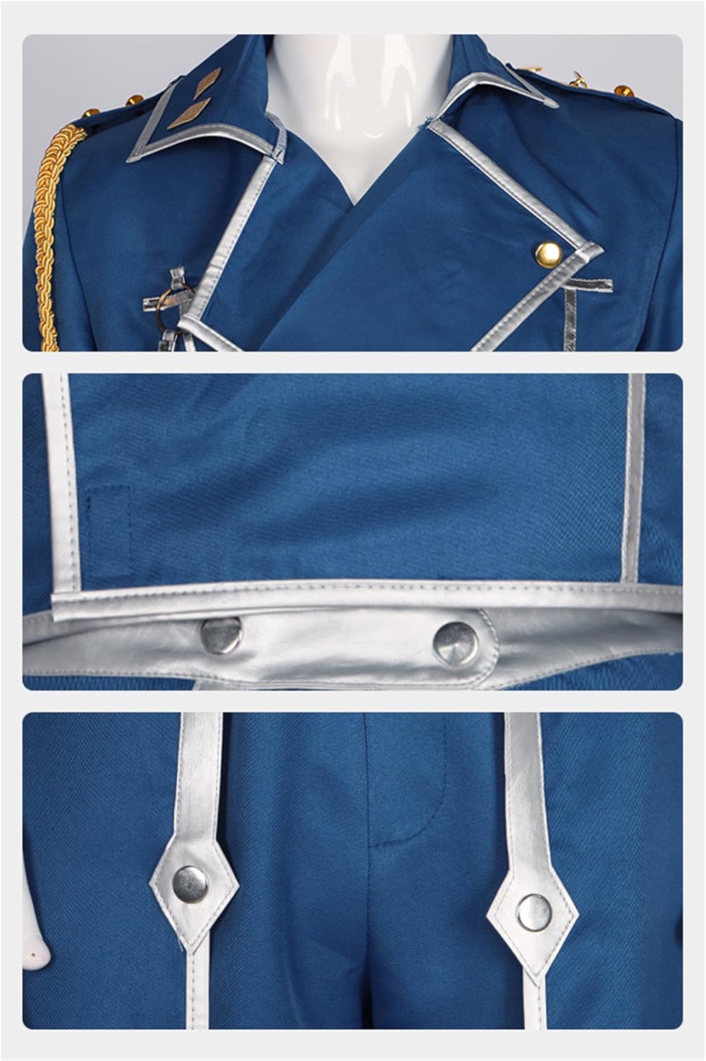 monenjoy 鋼の錬金術師師エドワード コスプレ エドワード・エルリック コスチューム ハガレン COS 学園祭 ハロウィン 舞台衣装 撮影 - Monenjoy