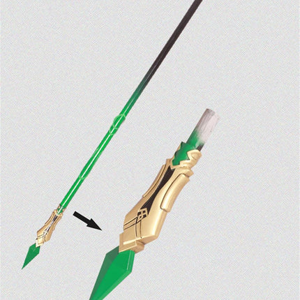 Monenjoy 原神 コスプレ道具 喜多院十文字槍 約181cm トーマ 雷電将軍 元素爆発 アクセサリー PU製造 cosplay 学園祭 イベント ハロウィン COS おもちゃ [並行輸入品]