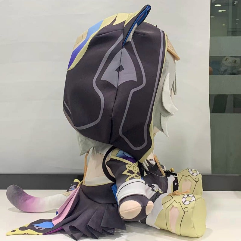 Monenjoy 崩壊スターレイル サフェル 綿人形 40cm　ぬいぐるみ　（座り姿勢タイプ） 同人ハンドメイドドール【予約販売・ロット別発送】 中国輸入品