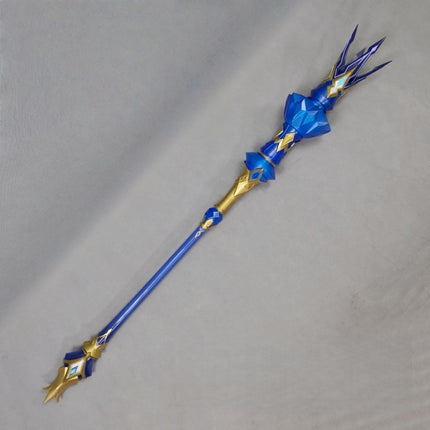 Monenjoy Cerydra Staff จาก Collapse Star Rail, 100 ซม., อุปกรณ์ประกอบฉากคอสเพลย์, โมเดลอาวุธ, มงกุฎ, The Lord Who Controls the Pieces, Cerydra 
