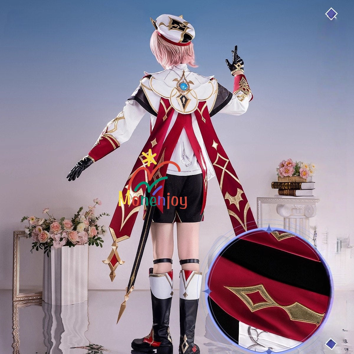 【在庫限り・再入荷不可】Monenjoy 原神　ダリア　 Dahlia 　コスプレ衣装　モンド / 西風教会　コスチューム  風神バルバトスの伝道師