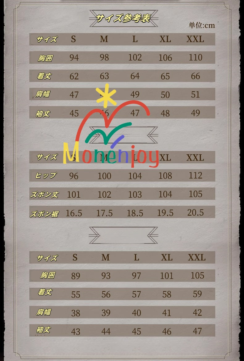 Monenjoy アイデンティティ5 火災調査員 コスプレ衣装　フロリアン・ブランド 第五人格/IdentityV 　コスチューム　イベント　帽子追加購入可能 - Monenjoy