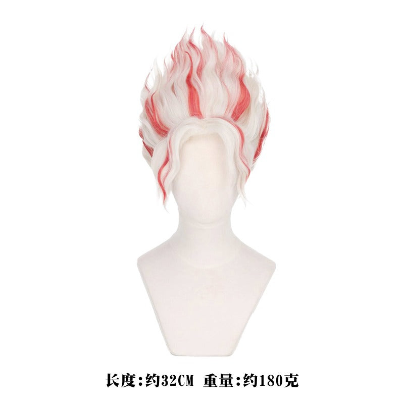 Monenjoy　ダンダダン　綾瀬桃（モモ）　オカルン／高倉 健　綾瀬 星子　白鳥 愛羅　コスプレ衣装　ターボババア　イベント　ポリエステル　イヤリング付　コスチューム