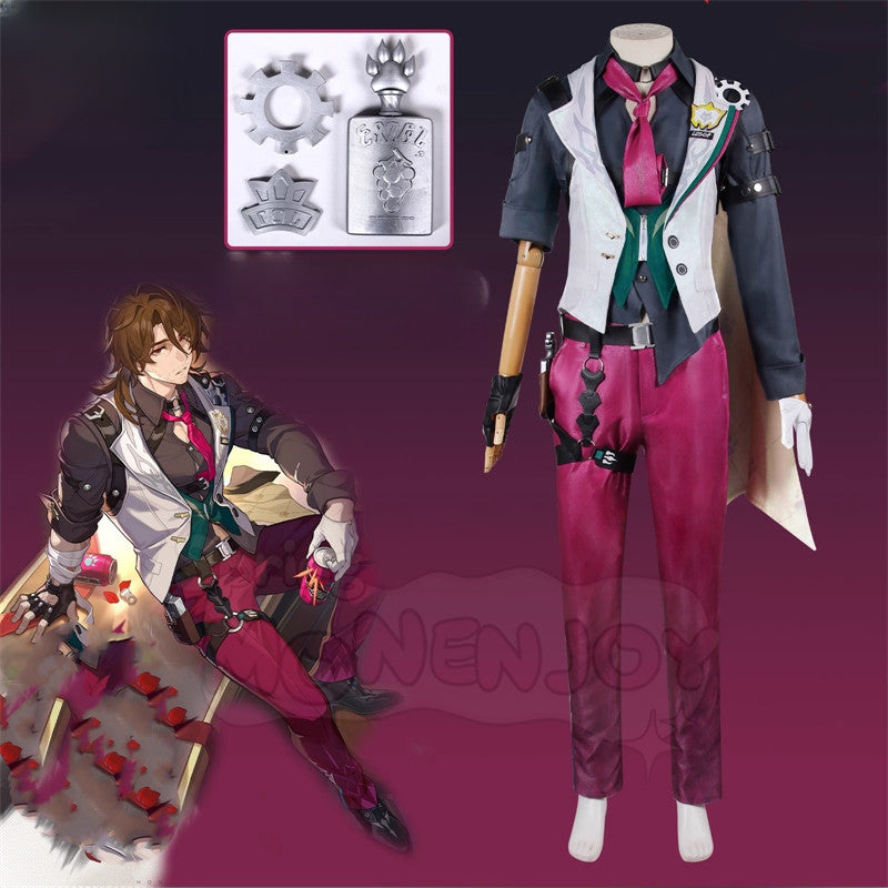 Monenjoy　崩壊スターレイル ギャラガー 保安官　崩スタ　Gallagher　 コスプレ衣装　コスチュームGS1385 - Monenjoy