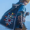 Monenjoy ゼルダの伝説ティアーズオブザキングダム リンク コスプレ　マント　豪華コスプレ衣装　 重工刺繍ケープ（マント） - Monenjoy