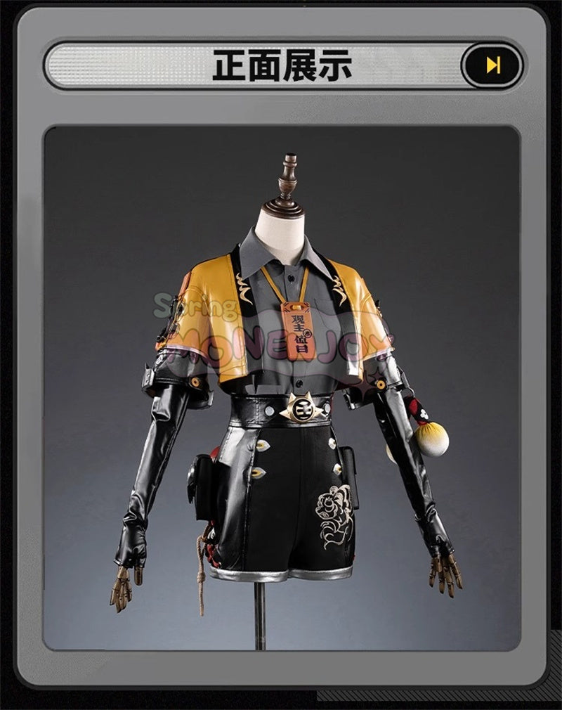 Monenjoy　ゼンレゼンレスゾーンゼロ　フーフー　コスプレ衣装　橘福福　ロリータ風　ゼンゼロ／ZZZ　イベントGS1395 - Monenjoy