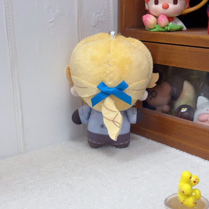 アイデンティティ5 　記者　ぬいぐるみ　10cm キーホルダー　綿人形　第五人格/IdentityV 同人グッズ　萌えグッ依頼・クラーク　アリス・デロス　非公式グッズ