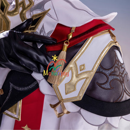 ชุดคอสเพลย์ Monenjoy Genshin Impact Dahlia, ชุด Mondo / Favonius Church, นักเทศน์แห่งเทพแห่งสายลม Barbatos 