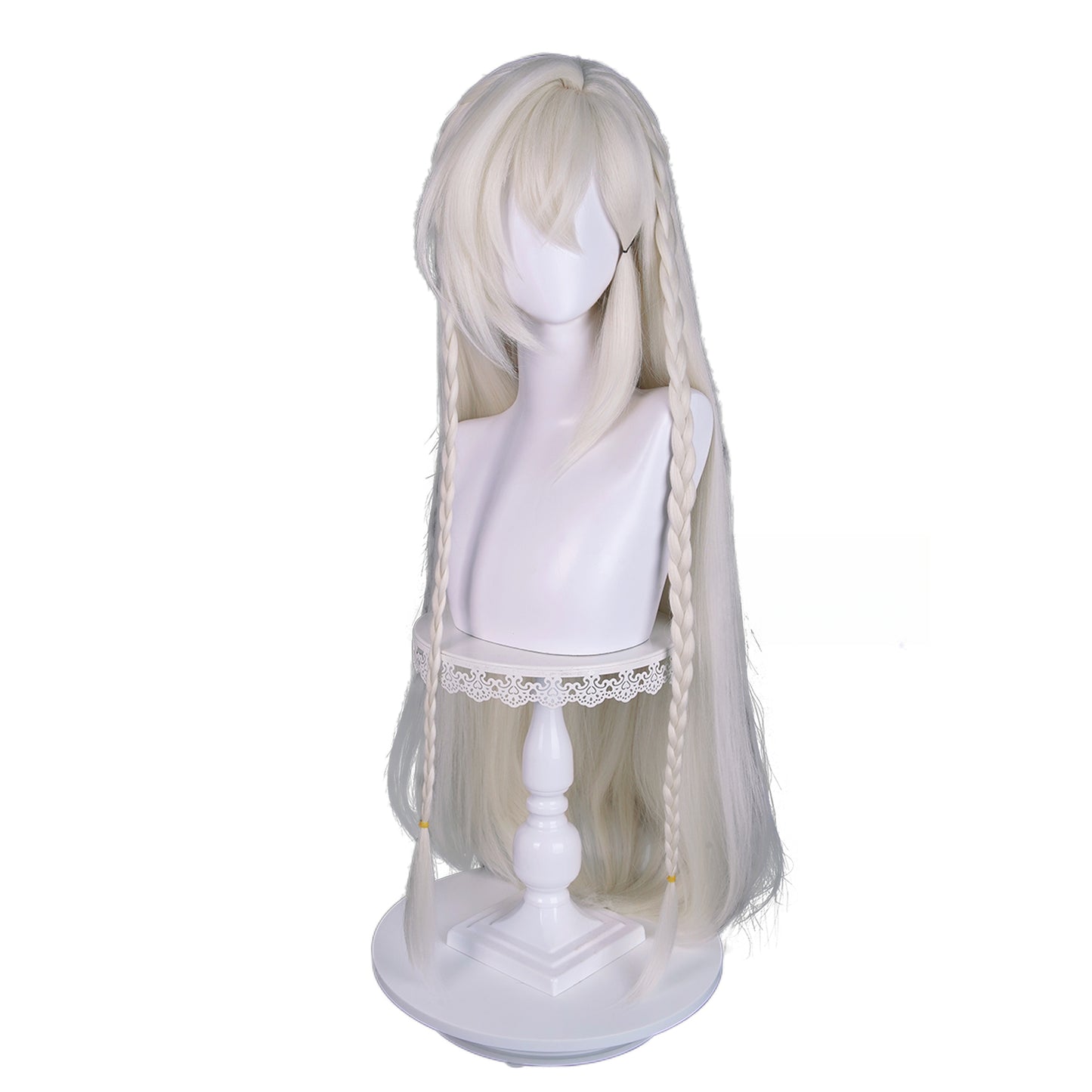 Monenjoy　原神 イスタロト コスプレウィッグ　時の執政　Wig ウィッグ　カツラ　コスプレ道具　ロングウィッグGSwig1008