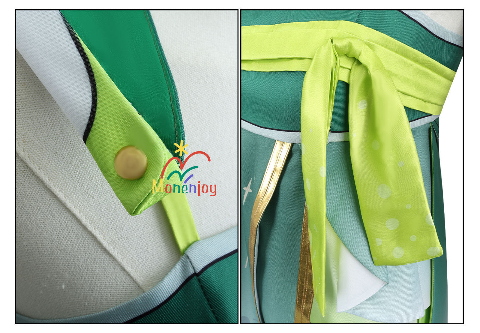 Monenjoy　鳴潮　ヴェリーナ　コスプレ衣装　かわいい　ワンピース　髪飾り付 - Monenjoy