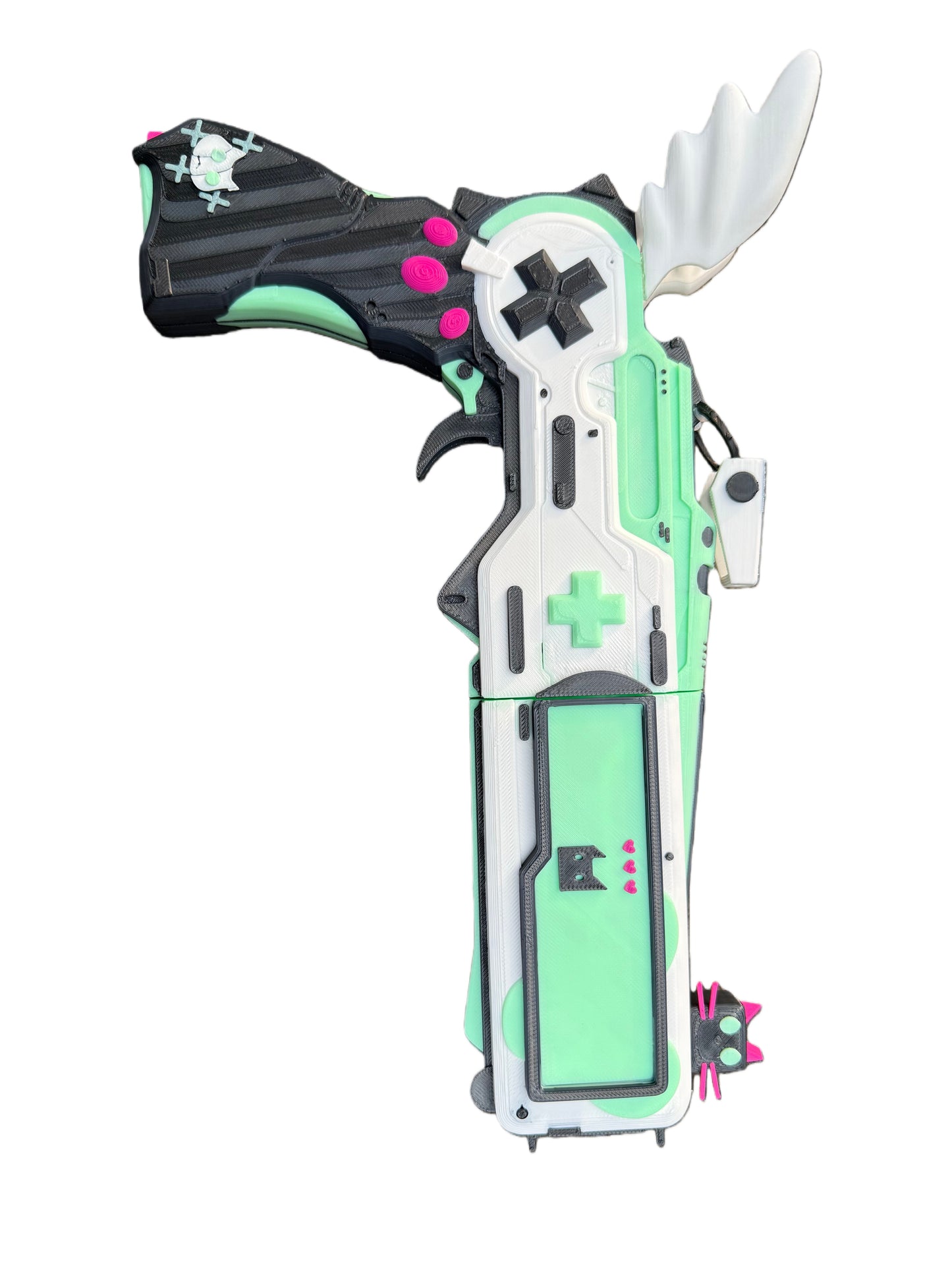 Monenjoy 鳴潮 リンネー スペクトル・ブラスター 28cm PLA材質　モチーフ武器 コスプレ道具　リンネーの武器　武器モデル　アクセサリー PVC材質　イベント