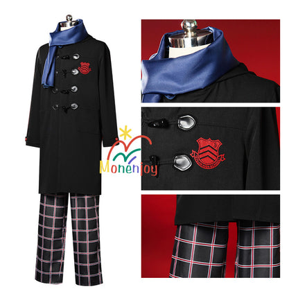 Monenjoy ペルソナ5 The Animation 雨宮蓮 コスプレ衣装　冬服　日常服　イベント　GS1357 - Monenjoy