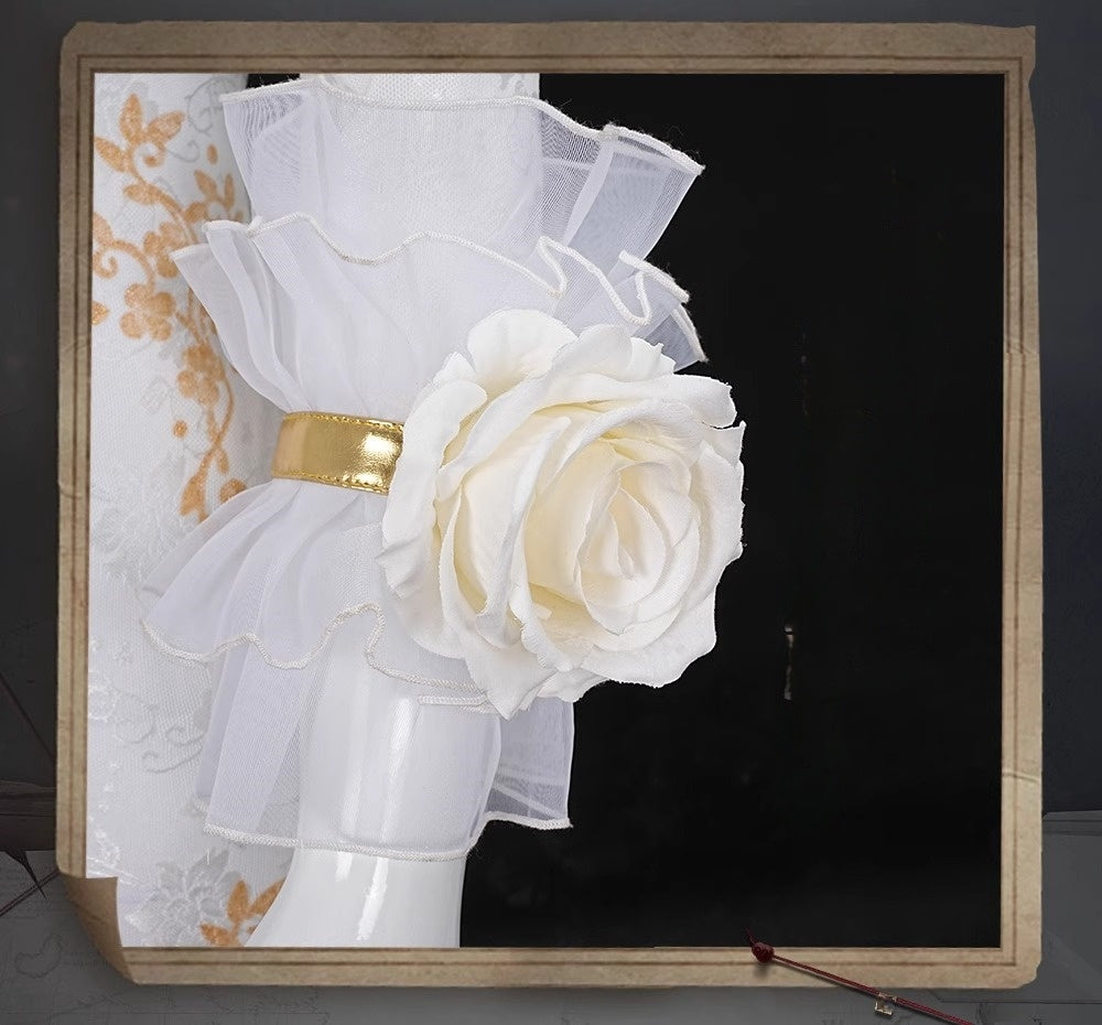 Monenjoy アイデンティティ5 調香師 今宵こそ コスプレ衣装 オフショルダー スカート IdentityV 第五人格　肩出し ワンピース イベント　GS1157 - Monenjoy