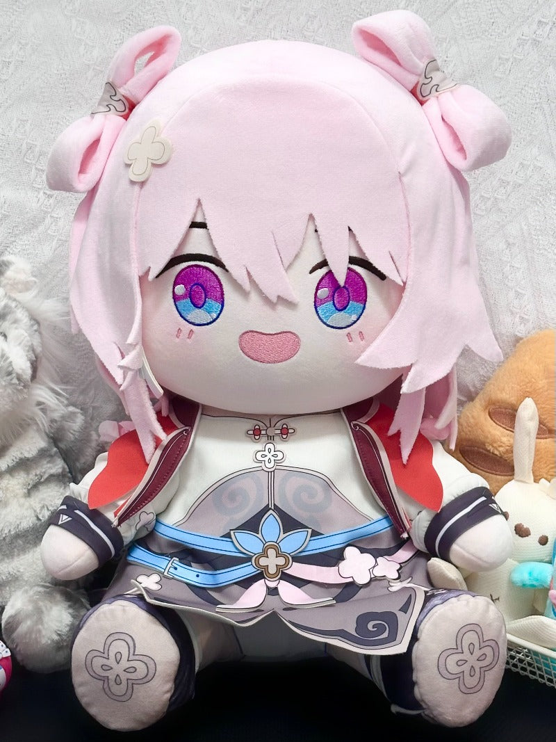 崩壊スターレイル 三月なのか ぬいぐるみ　綿人形　巡狩　40cm　 着せ替え可能 超ふわふわ 萌え 同人グッズ Monenjoy