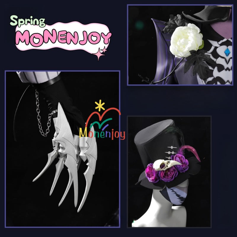 Monenjoy　アイデンティティ5　リッパー　烏骨 悪魔の羽　コスプレ衣装　最高演繹　第五人格/IdentityV　イベント　GS1303 - Monenjoy