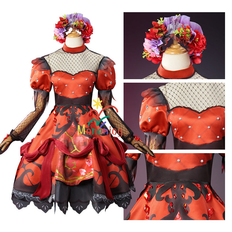 Monenjoy アイデンティティ5  少女 コスプレ衣装　ミズ・ボムグラナトプレート　S37真髄1   UR衣装   実物化　イベントGS1350 - Monenjoy