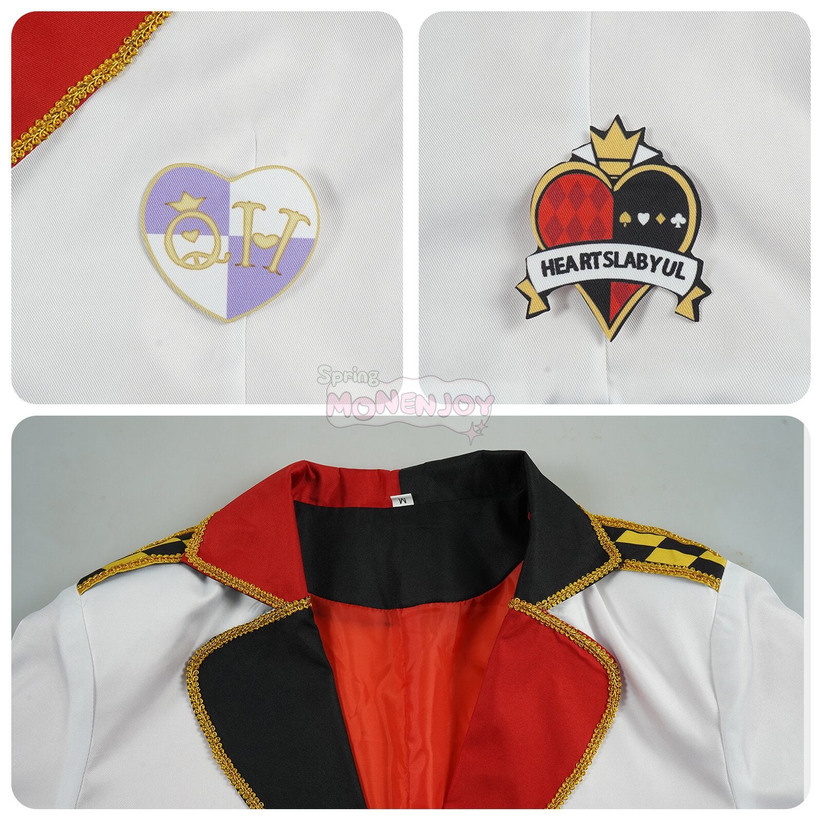 Monenjoy　ディズニーツイステッドワンダーランド　ハーツラビュル寮 リドル・ローズハート　礼服　Riddle Rosehearts　コスプレ衣装 - Monenjoy