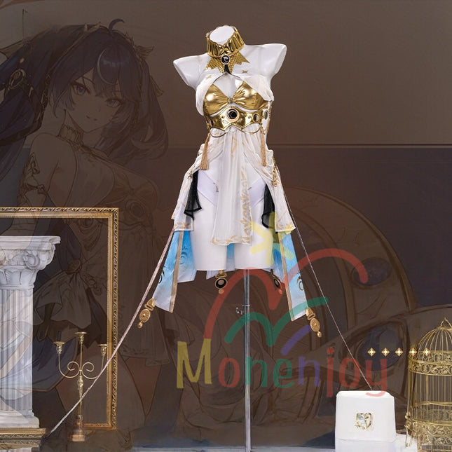 Monenjoy 鳴潮 ユーノ コスプレ衣装 ワンピース コスチュームGS1926