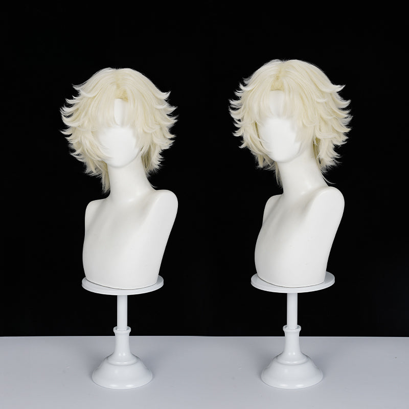 Monenjoy アイデンティティ5 探鉱者　トゥルース＆リーズニング　カツラ　34cm 第五人格/IdentityV　ウィッグ　コスプレ道具 - Monenjoy