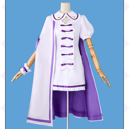 Monenjoy　前橋ウィッチーズ 新里 アズ　紫色 コスプレ衣装　ライブ服　舞台服　コスチューム　魔女　