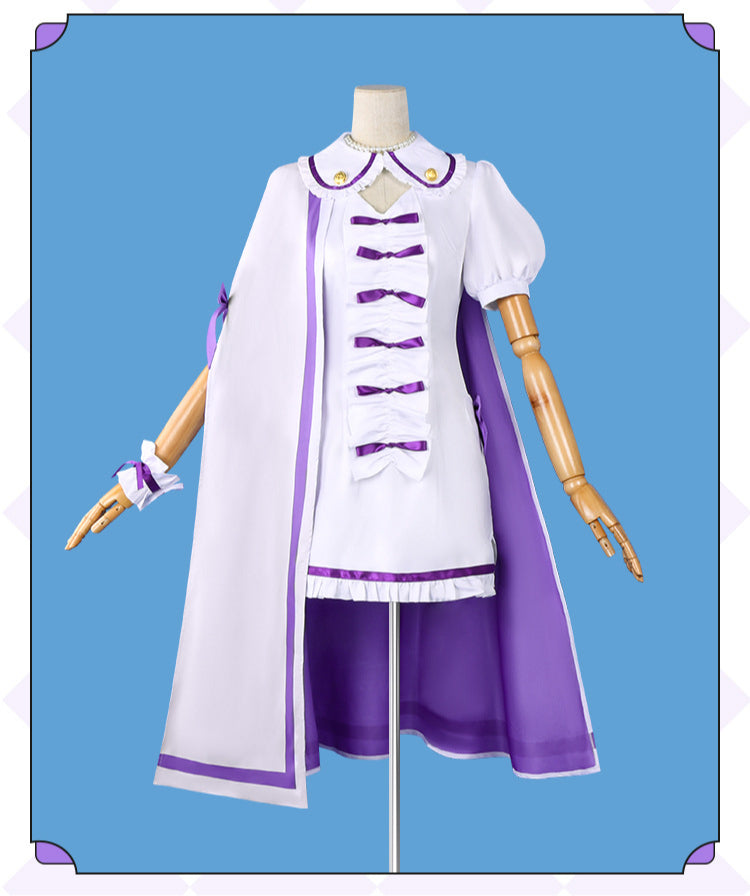 Monenjoy　前橋ウィッチーズ 新里 アズ　紫色 コスプレ衣装　ライブ服　舞台服　コスチューム　魔女　