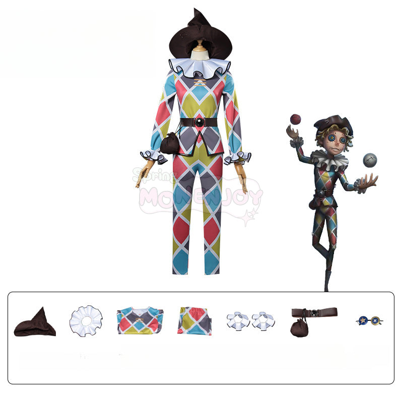 Monenjoy アイデンティティ5 曲芸師 青葉の赤 コスプレ衣装　第五人格/IdentityV　イベント　GS1337 - Monenjoy