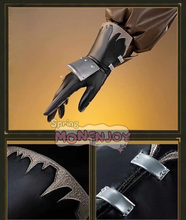 Monenjoy　アイデンティティ5　探鉱者 ハイウェイナイト SSR　人工皮革+伸縮パンツ+3D樹脂パーツ 高品質再現