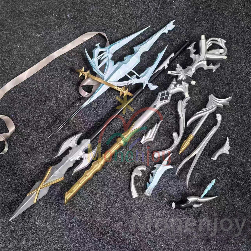 Monenjoy　アークナイツ　ネクラス　長柄武器モデル　晶化の信念 コスプレ道具　イベント　死芒 Necrass　レプリカ　音律聯覚特別モデル イベント舞台対応 Monenjoy