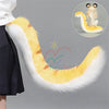 Monenjoy Zenless Zone Zero Chi Fufu Tiger ears Tail Fox ears Tachibana Fukufuku Headband Animal ears Fluffy Ear cosplay Cosplay hair wear Cute Moe goods Cat ears Fox ears Cosplay tools Accessories 