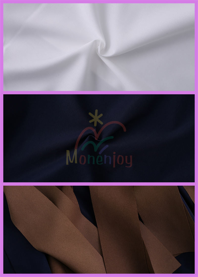 Monenjoy ガチアクタ 　タムジー　コスプレ衣装　 GACHIAKUTA　刺繍柄　鞄付　コスチューム　イベント