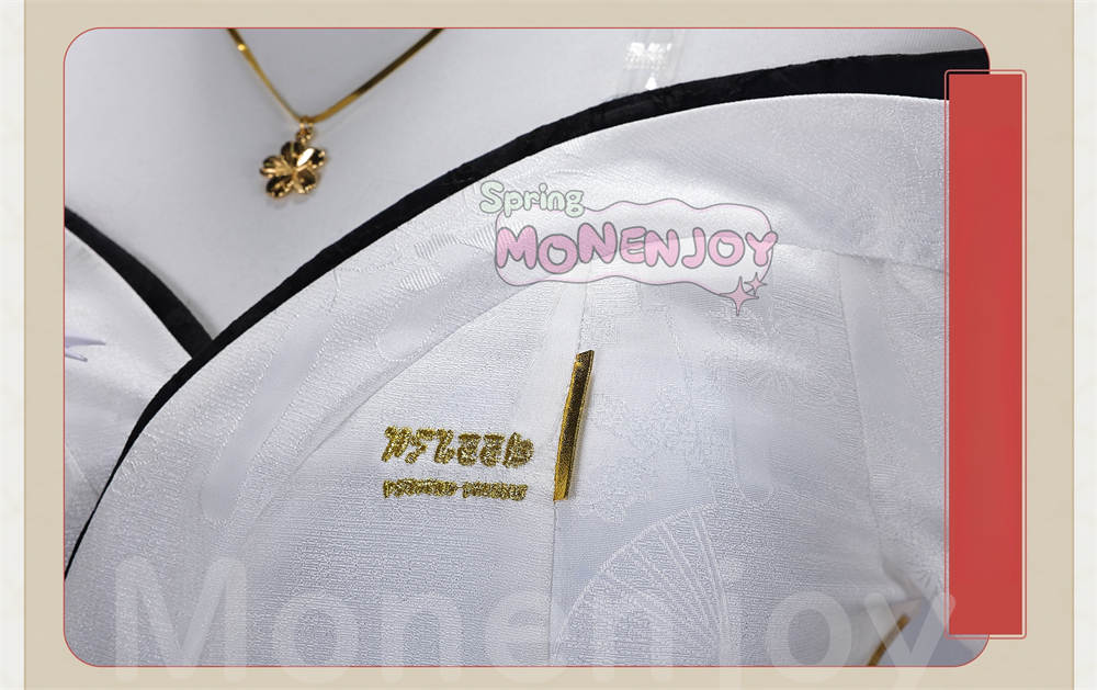 Monenjoy　鳴潮 緋雪 コスプレ衣装　ひゆき　ジャカード織りの生地　超立体3DPLA材質パーツ　コスチューム　イベント舞台対応 MONENJOY