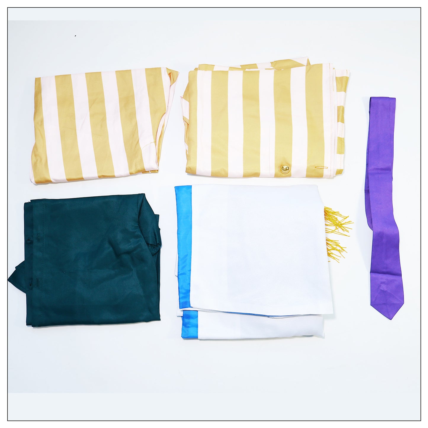 Monenjoy　ONE PIECE（ワンピース）ボルサリーノコスプレ衣装　黄猿　コスチューム　大将　イベント　仮装　ハロウィン　学園祭 - Monenjoy