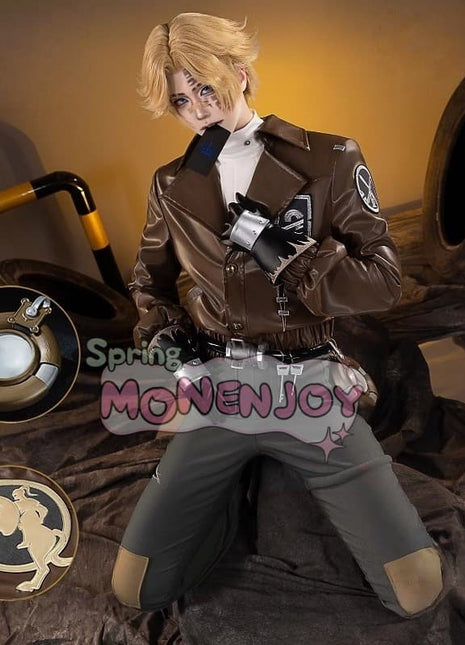 Monenjoy　アイデンティティ5　探鉱者 ハイウェイナイト SSR　人工皮革+伸縮パンツ+3D樹脂パーツ 高品質再現