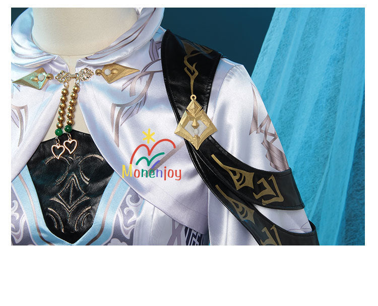 Monenjoy　恋と深空　流雲の風　コスプレ衣装　レイ・九黎の司命日常　戦闘セット　イベント　GS1301 - Monenjoy