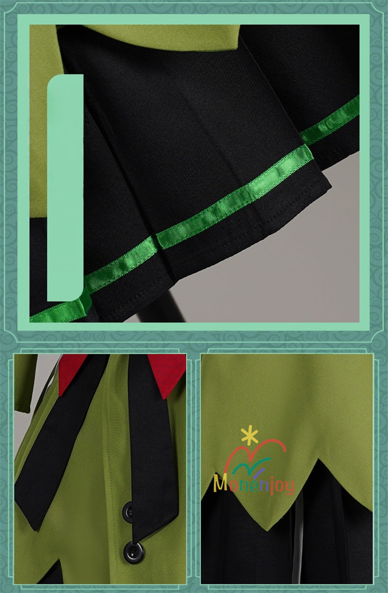 Monenjoy　前橋ウィッチーズ　新里 アズ　北原 キョウカ　三俣 チョコ　上泉 マイ赤城 ユイナ　コスプレ衣装　 メイド服　コスチューム　魔女GS1917　