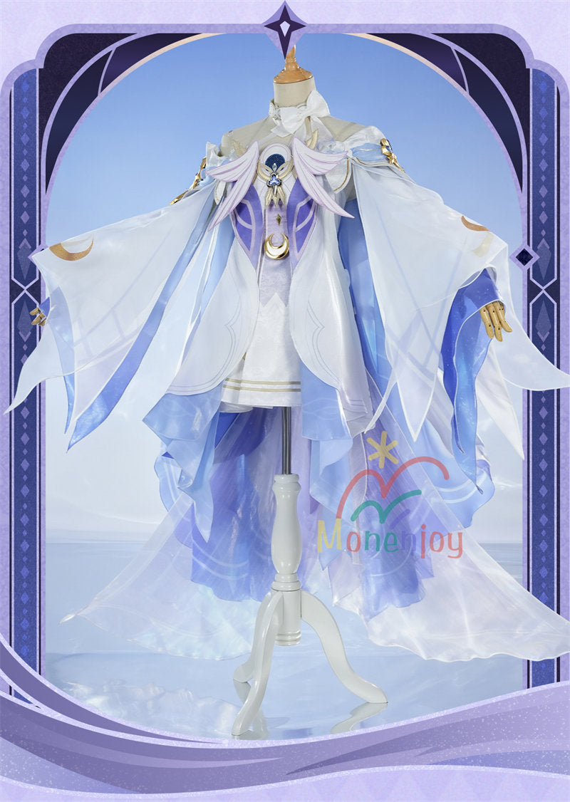 Monenjoy　原神　コロンビーナ　コスチューム衣装　少女　コスプレ　イベント　仮装　髪飾　ハロウィン