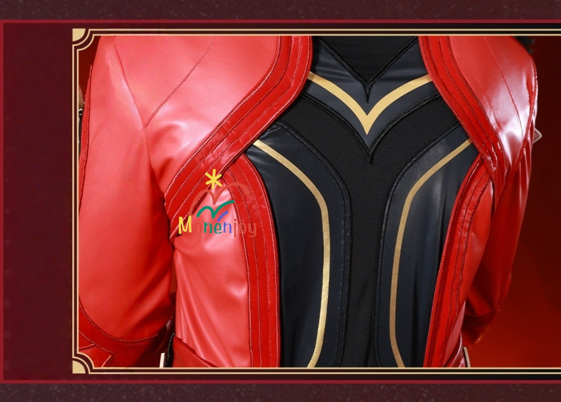 Monenjoy 崩壊スターレイル×Fate[UBW]コラボ アーチャー Archer  人工革　聖杯 コスプレ衣装  コスチュームセット おしゃれ 巡狩・量子