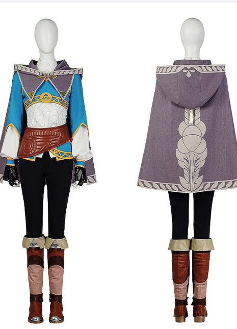 Monenjoy　ゼルダの伝説　ゼルダ姫　コスプレ衣装　ティアーズオブザキングダム ゼルダ　 オーダーメイド可能 コスチューム cosplay 　受注製品 - Monenjoy