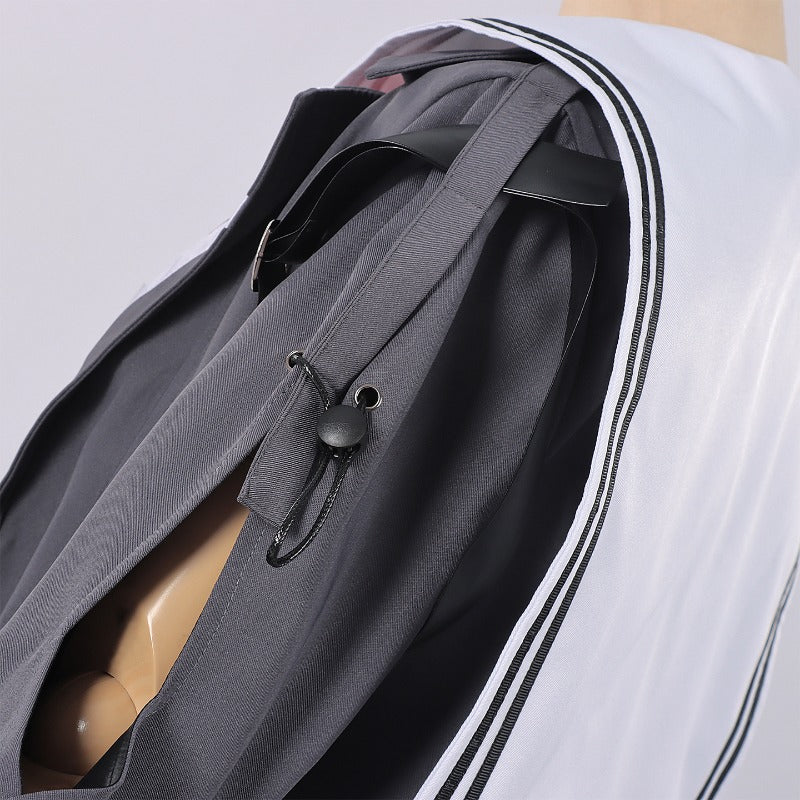 Monenjoy 鳴潮　千咲　コスプレ衣装　JK服　ちさ　 WutheringWaves  制服　グレー色　Chisa ユニフォーム　イベント　コスチュームGS1958