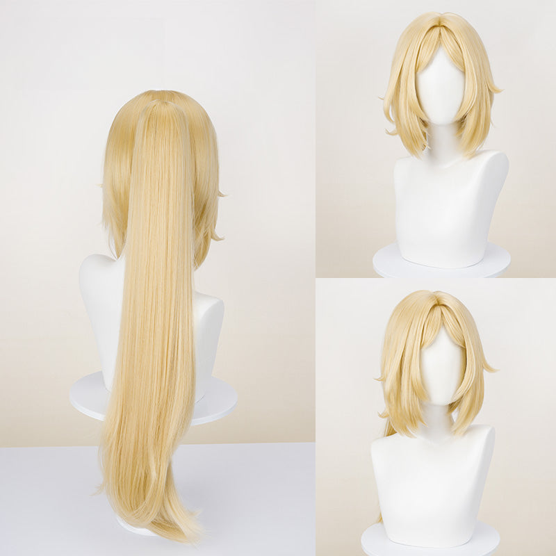 Monenjoy　ゼンゼロ　トリガー　ウィッグ　70cm　カツラ　オボルス小隊　ゼンレスゾーンゼロ　コスプレ道具　 - Monenjoy