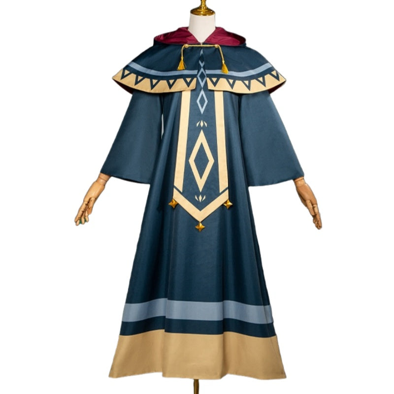 Monenjoy　サイレント・ウィッチ沈黙の魔女の隠しごと  モニカ・エヴァレット　コスプレ　魔術師　ケープ　マント　コスプレ衣装　仮装　ハロウィン